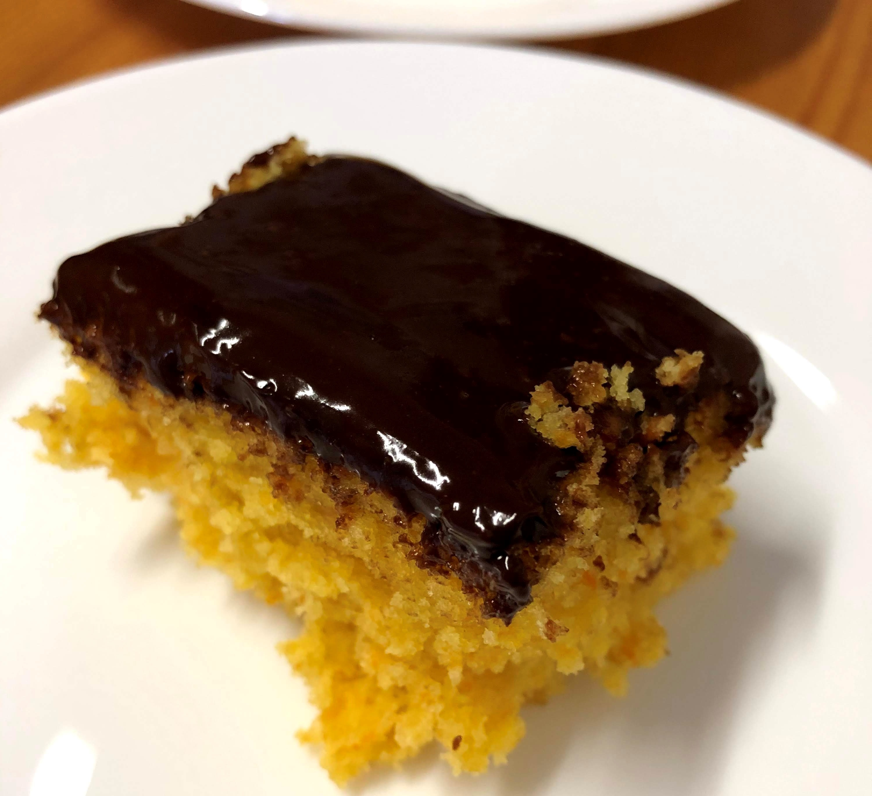 Foto de bolo de cenoura