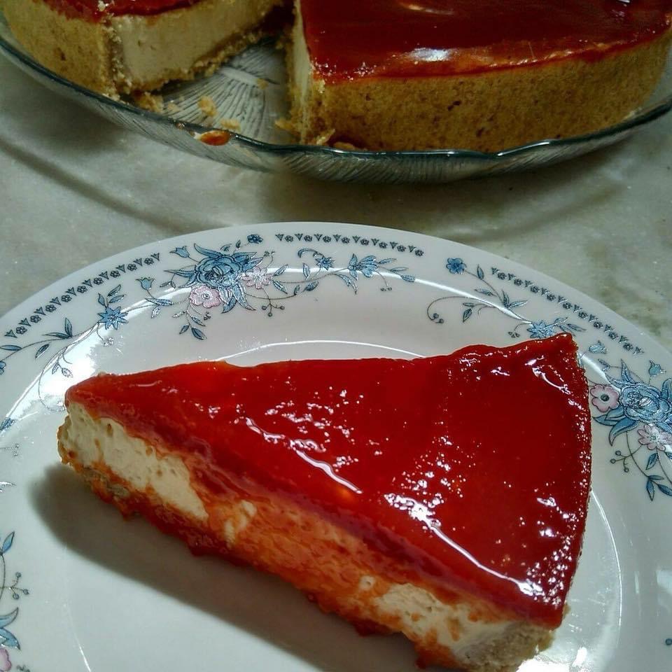 Foto de cheesecake