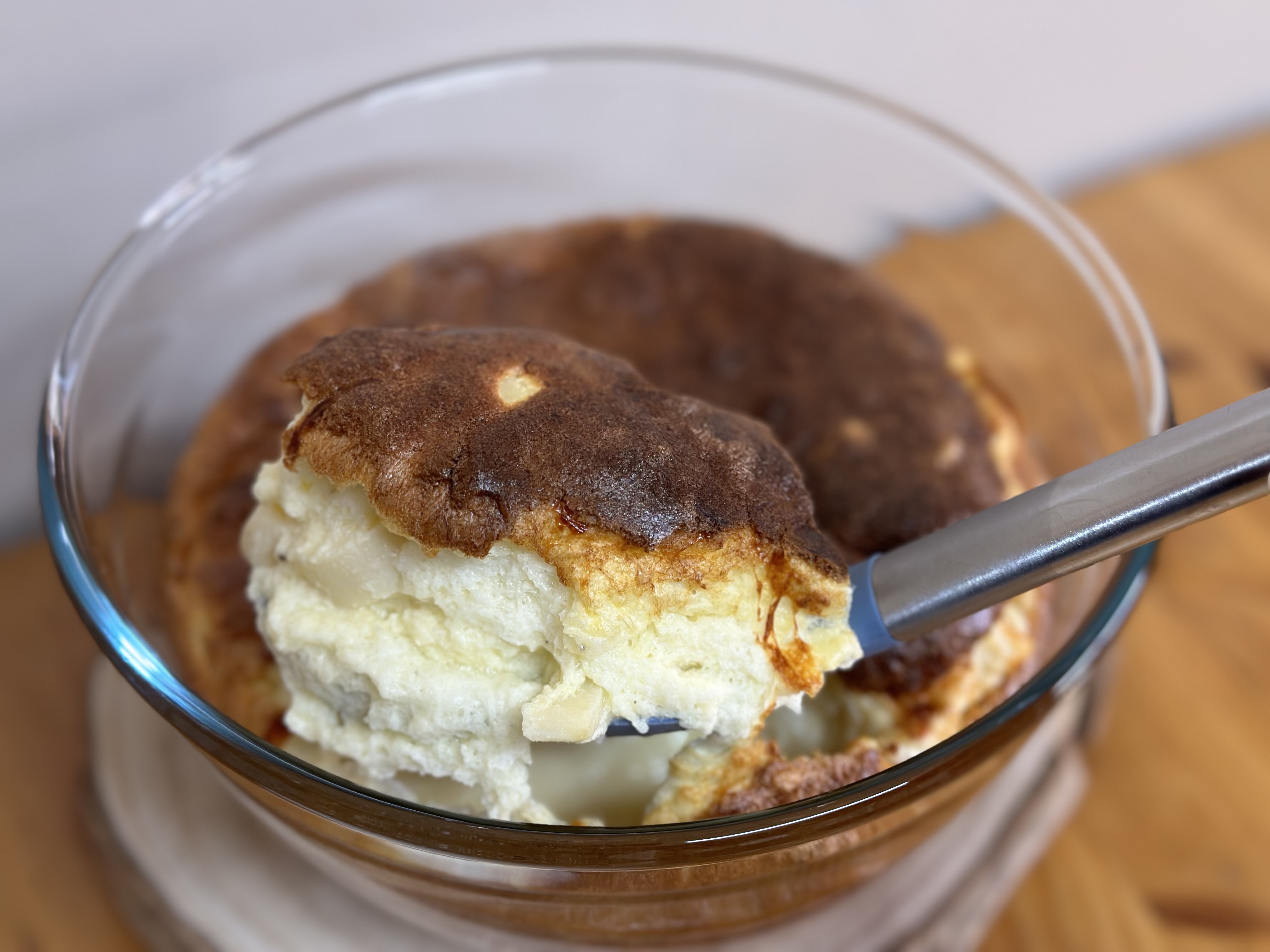 Foto de suflê de abobrinha