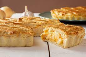 Foto de torta com massa podre