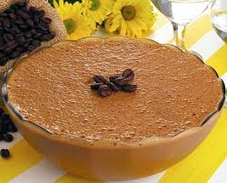 Foto de musse de capuccino